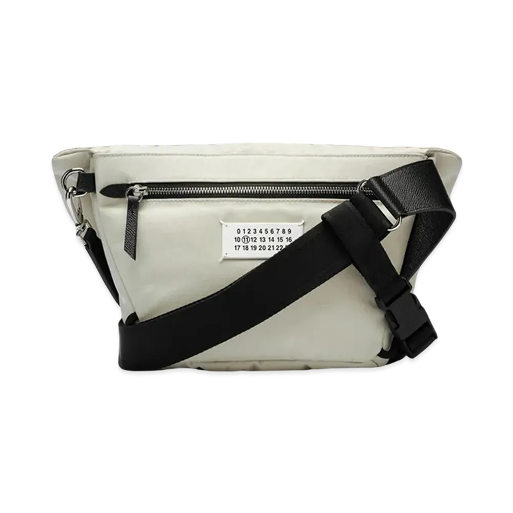 Maison Margiela Glam Slam Cycle Messenger Small "Greige"