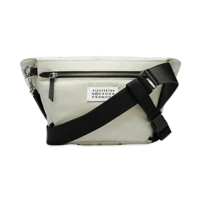 Maison Margiela Glam Slam Cycle Messenger Small "Greige"