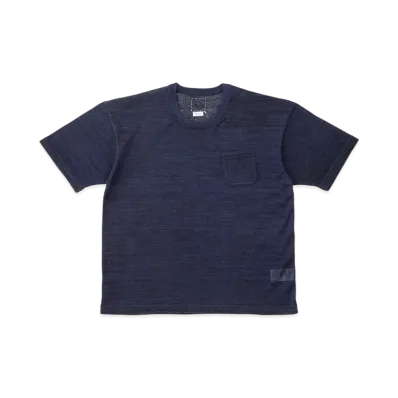 visvim Jumbo Knit S/S "Navy"