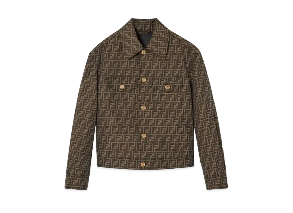 FENDI x Versace Fendace FF Jacquard Blazer "Brown"