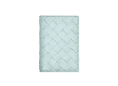 Bottega Veneta Passport Case "Teal Washed"