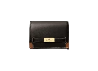 TORY BURCH T Medium Wallet "Black"