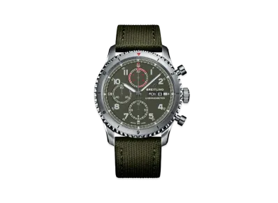 BREITLING AVIATOR 8 CHRONOGRAPH 43 CURTISS WARHAWK "Green"