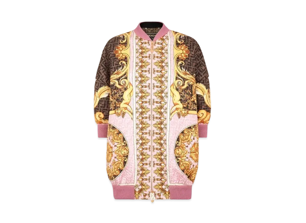 FENDI x Versace Fendace Multicolor Silk Jacket "Multicolor"