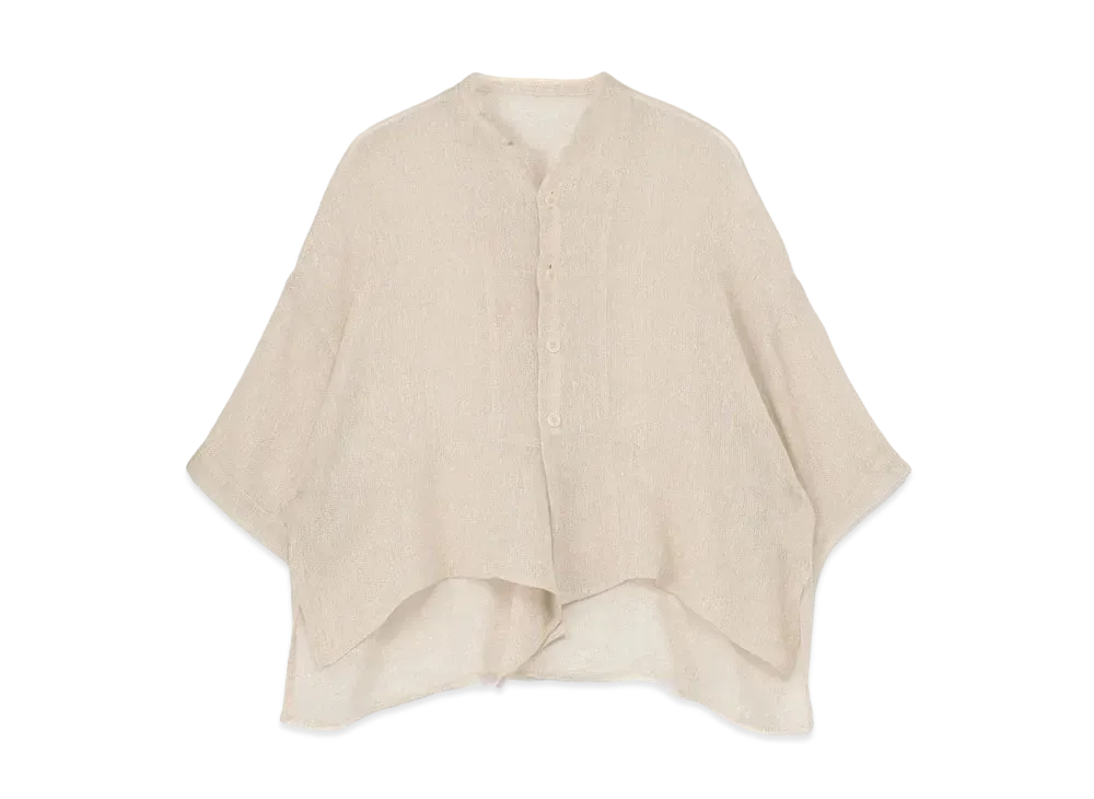 Yohji Yamamoto Y's LENO CLOTH BOX SHIRT "Off White"