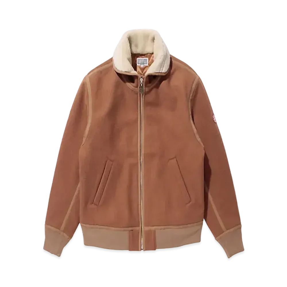 Cav Empt (C.E) WOOL MELTON JACKET "Beige"
