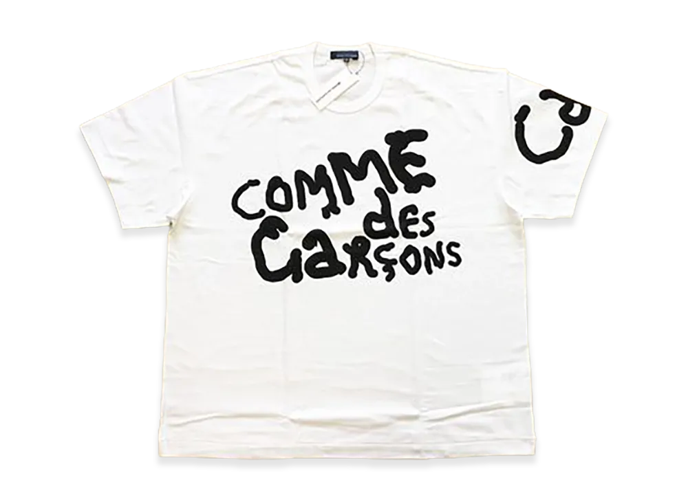 COMME des GARCONS x Alisa Yoffe Aoyama Limited Edition Logo T-Shirt "White"