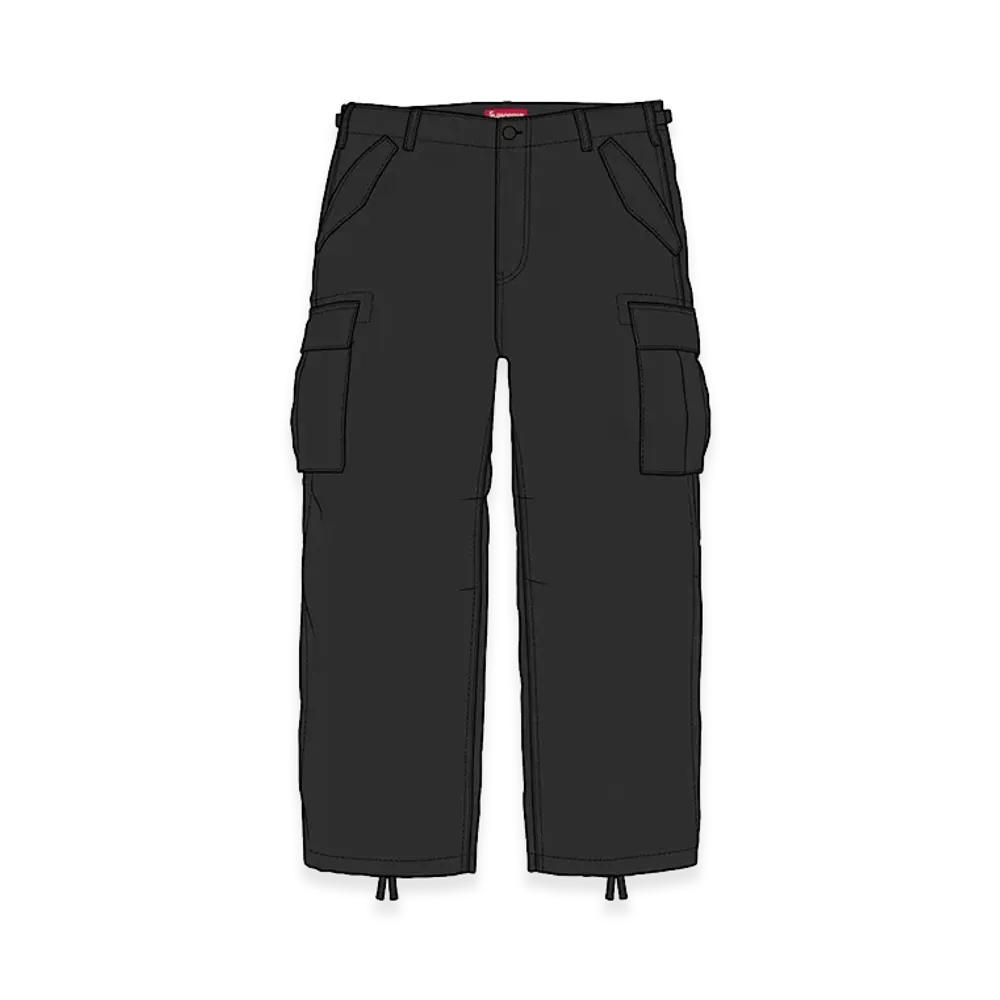 Supreme Cargo Pant "Black" (26FW)