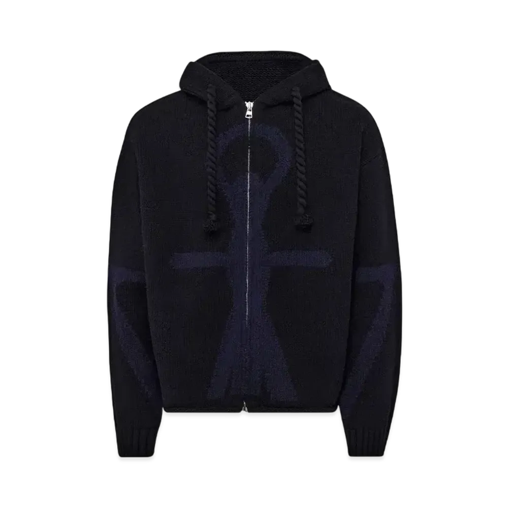 JW ANDERSON Anchor Logo Hoodie "Black"