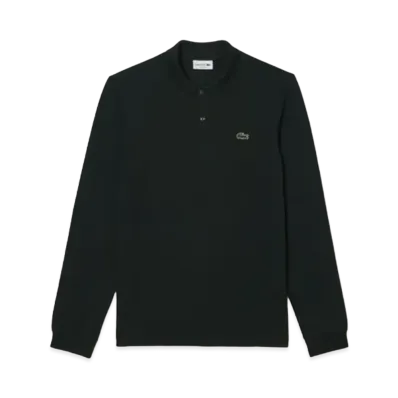LACOSTE Original Fit Long Sleep Polo Shirt "Dark Green"