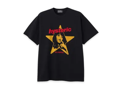 HYSTERIC GLAMOUR Hysteric Star Tee "Black"