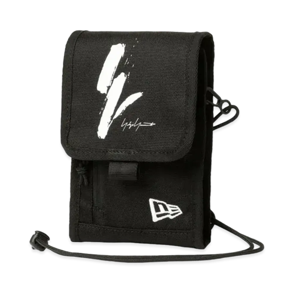 NEW ERA x Yohji Yamamoto FW23 Signature Logo Y Motif Neck Pouch 0.3L "Black"