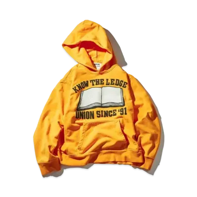 UNION CPFM KNOW THE LEDGE HOODIE "Yellow"