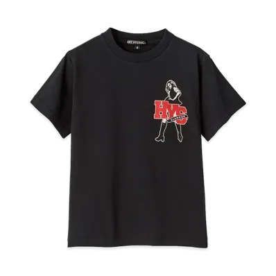 HYSTERIC GLAMOUR Kids Hysteric Service T-Shirt "Black"