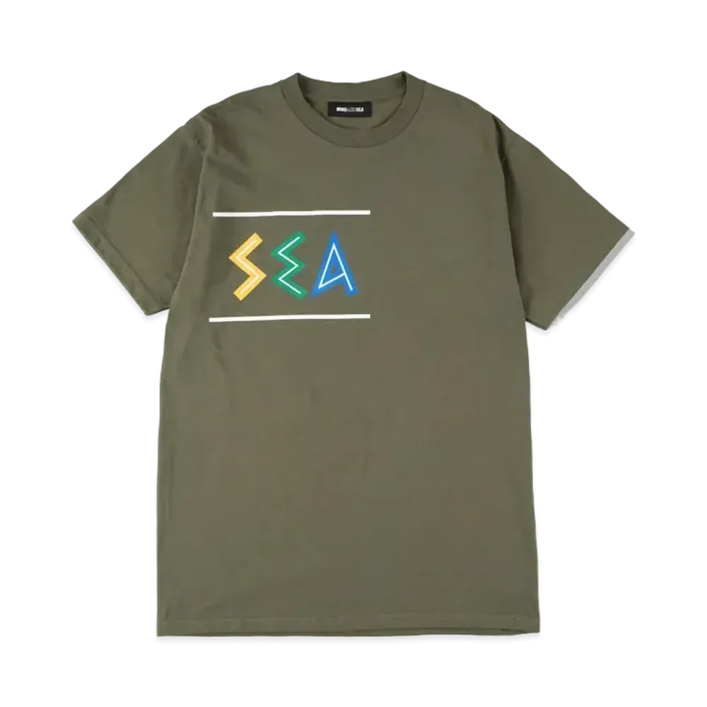 WIND AND SEA WDS (ZULU-TONGUE) TEE "Olive"