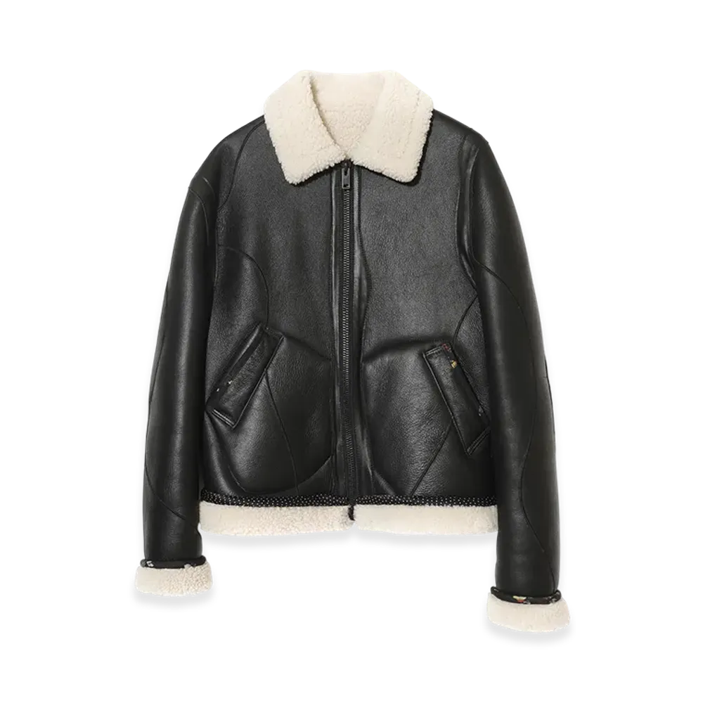 UNDERCOVER Mouton Boa Blouson "Black"
