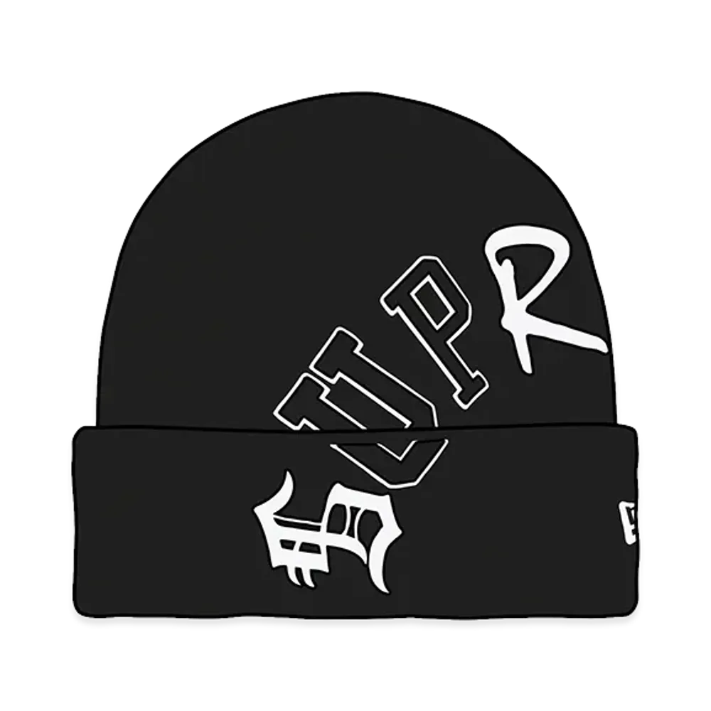 Supreme New Era Arc Beanie "Black"