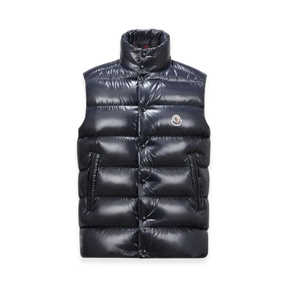 MONCLER Tibb Down Gilet "Navy Blue"