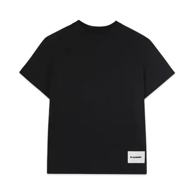 Jil Sander Women's 3-Pack Short-Sleeved T-Shirt Set "Black"