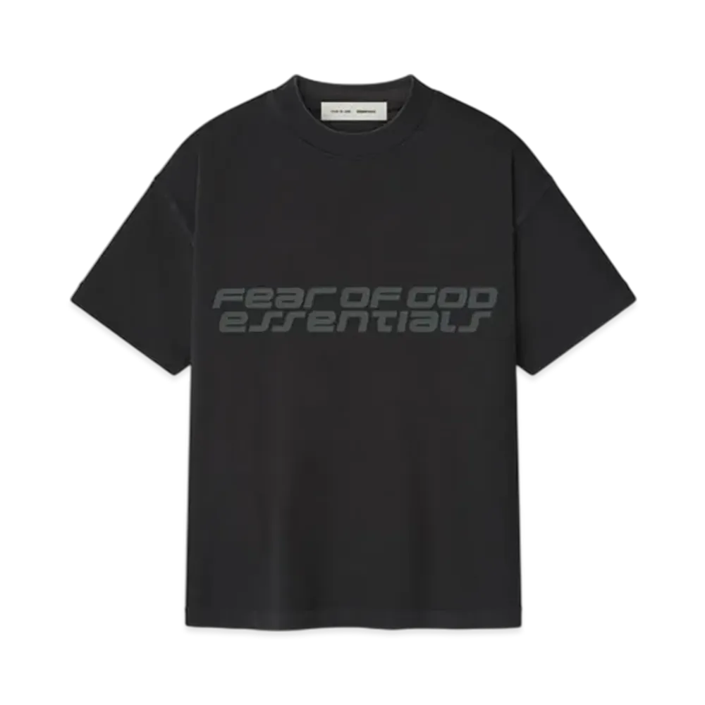 FEAR OF GOD ESSENTIALS Kids Short Sleeve Tee "Vintage Black"