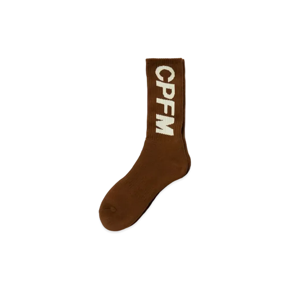 Cactus Plant Flea Market Tube Socks "Brown"