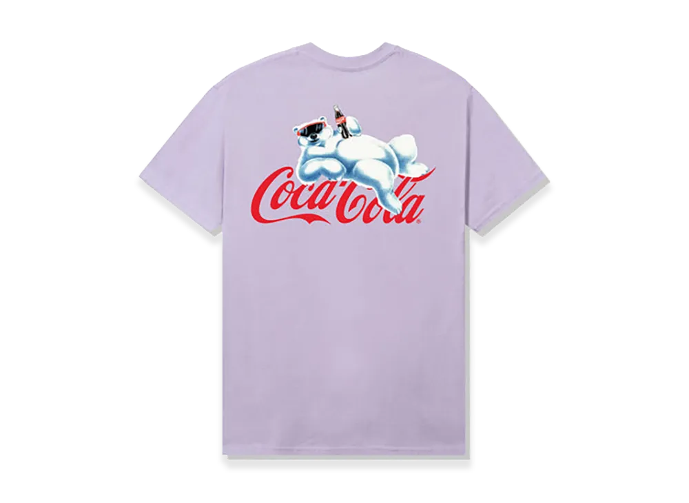 ANTI SOCIAL SOCIAL CLUB x Coca-Cola Polar Bear Chill Tee "Violet"