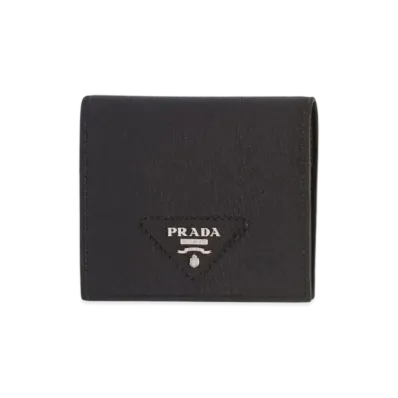 PRADA Leather Wallet "Black"