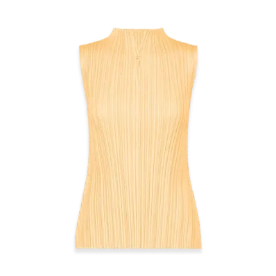 PLEATS PLEASE ISSEY MIYAKE Mellow Pleats "Cream Yellow"