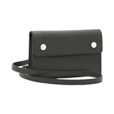 Hermes Women's Nap To Go Epsom Shoulder Bag "Noir"