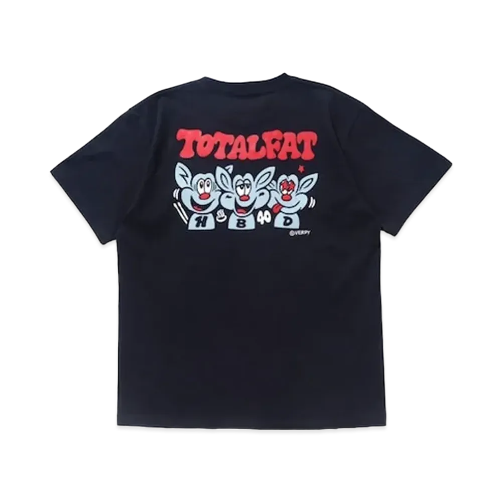 TOTALFAT Bunta x VERDY S/S Tee "Black"