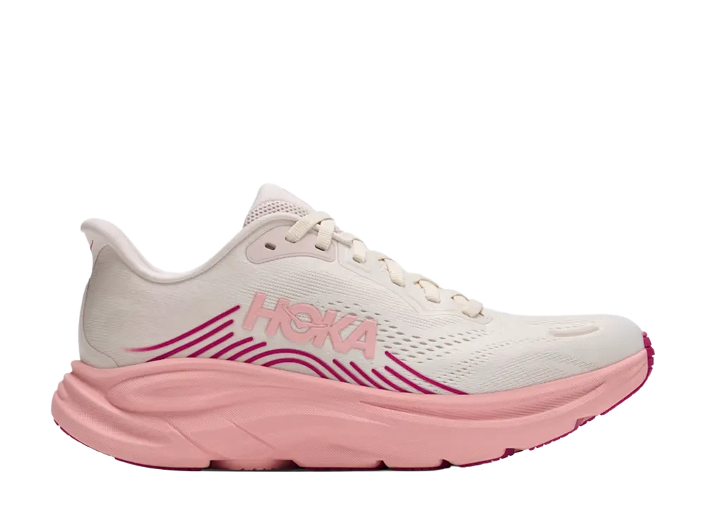 Hoka Women's Clifton 11 "Rose Cream/Dewy Pink"