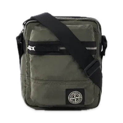 Stone Island 9200015 Coated Nylon Metal In Econyl "Musk Green"
