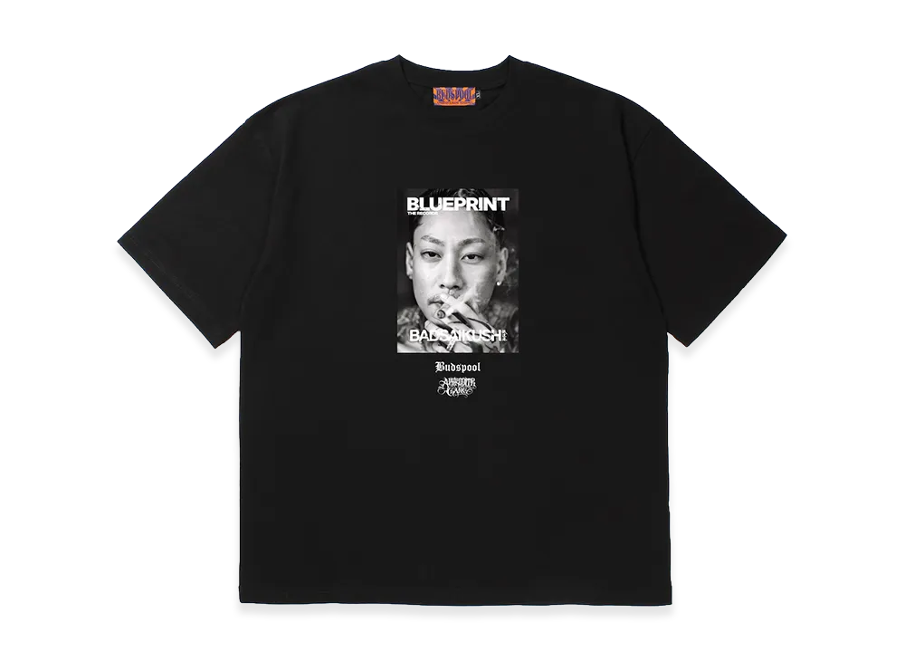 APHRODITEGANG x BUDSPOOL Blueprint The Records S/S Tee 01 