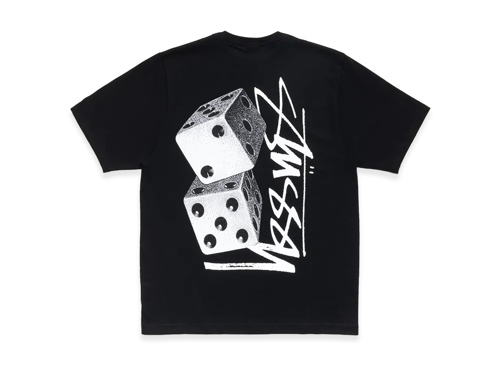 Stussy Tall Dice Tee "Black"