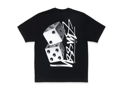 Stussy Tall Dice Tee "Black"