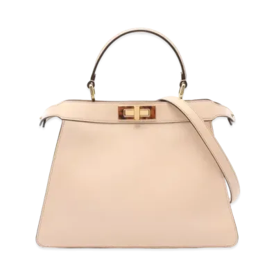 FENDI Peekaboo ISeeU Medium Handbag "Light Pink"