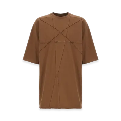 Rick Owens DRKSHDW Cotton T-Shirt "Brown"