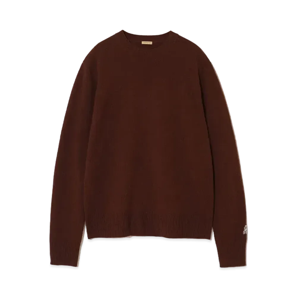 UNDERCOVER Cashmere Blend Wool Knit Pullover "Brown"