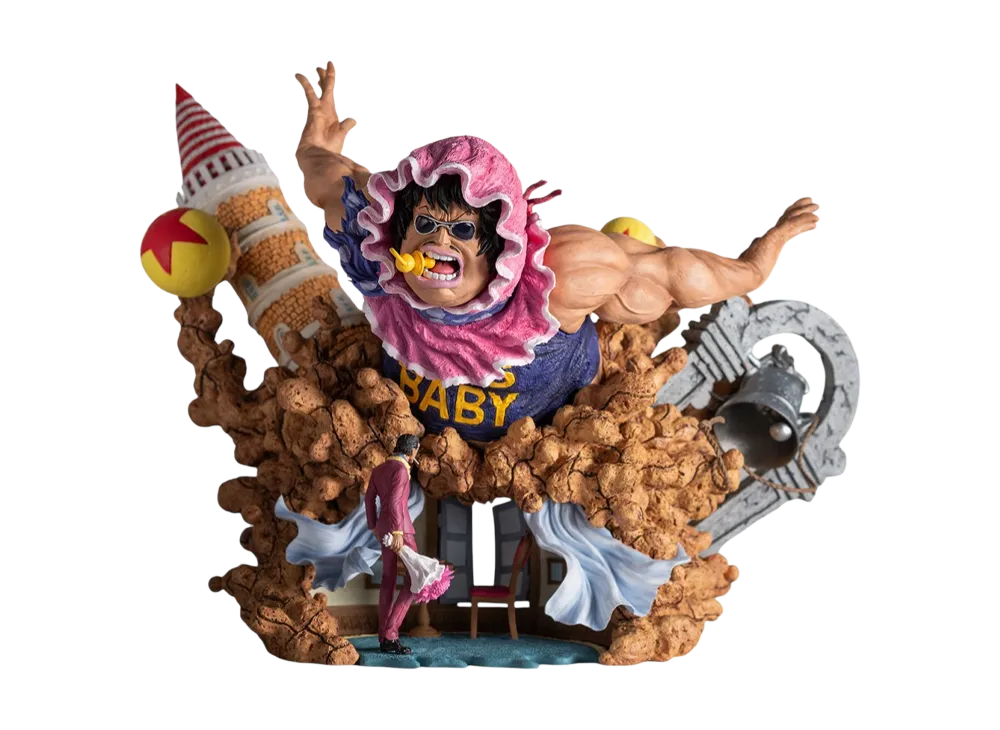 BANDAI "Ichiban Kuji" -One Piece Sculpting King Señor Pink ~With Love to Lucien~- A Prize Señor Pink Brush Color ver.
