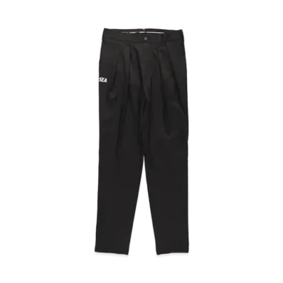 WIND AND SEA x BRIEFING Wide Tuck Pants WDS "Black"