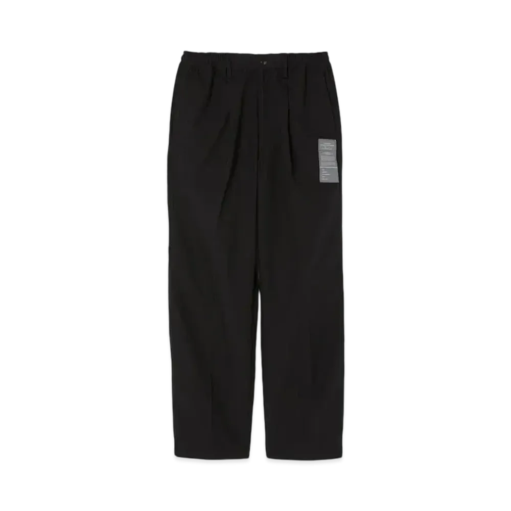 N.HOOLYWOOD Double Tuck Trousers "Black"