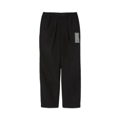 N.HOOLYWOOD Double Tuck Trousers "Black"