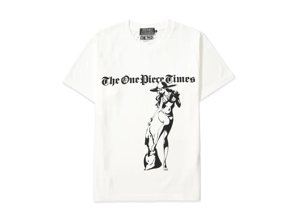 HYSTERIC GLAMOUR x ONE PIECE Nico Robin Times T-Shirt "White"