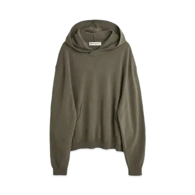 OUR LEGACY Knitted Hood Super Wool "Mole Grey"