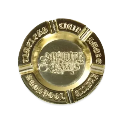 APHRODITEGANG Gold Brass Ashtray "Gold"