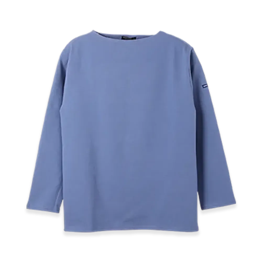 SAINT JAMES Boatneck Long Sleeve T-shirt Guildo "Macadamia"