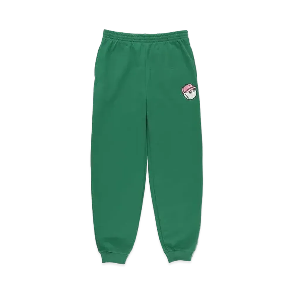 WIND AND SEA x MALBON SWEAT PANTS "Green"