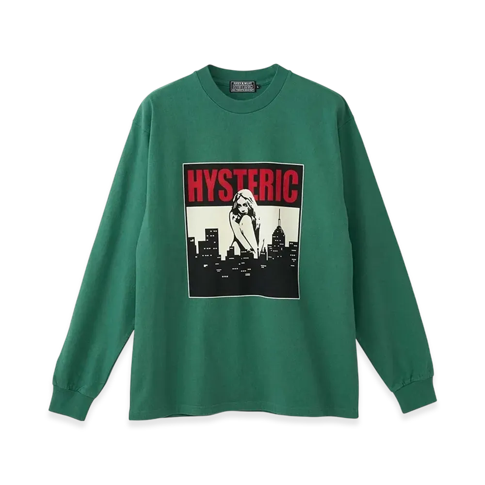 HYSTERIC GLAMOUR Hysteric City T-Shirt "Green"
