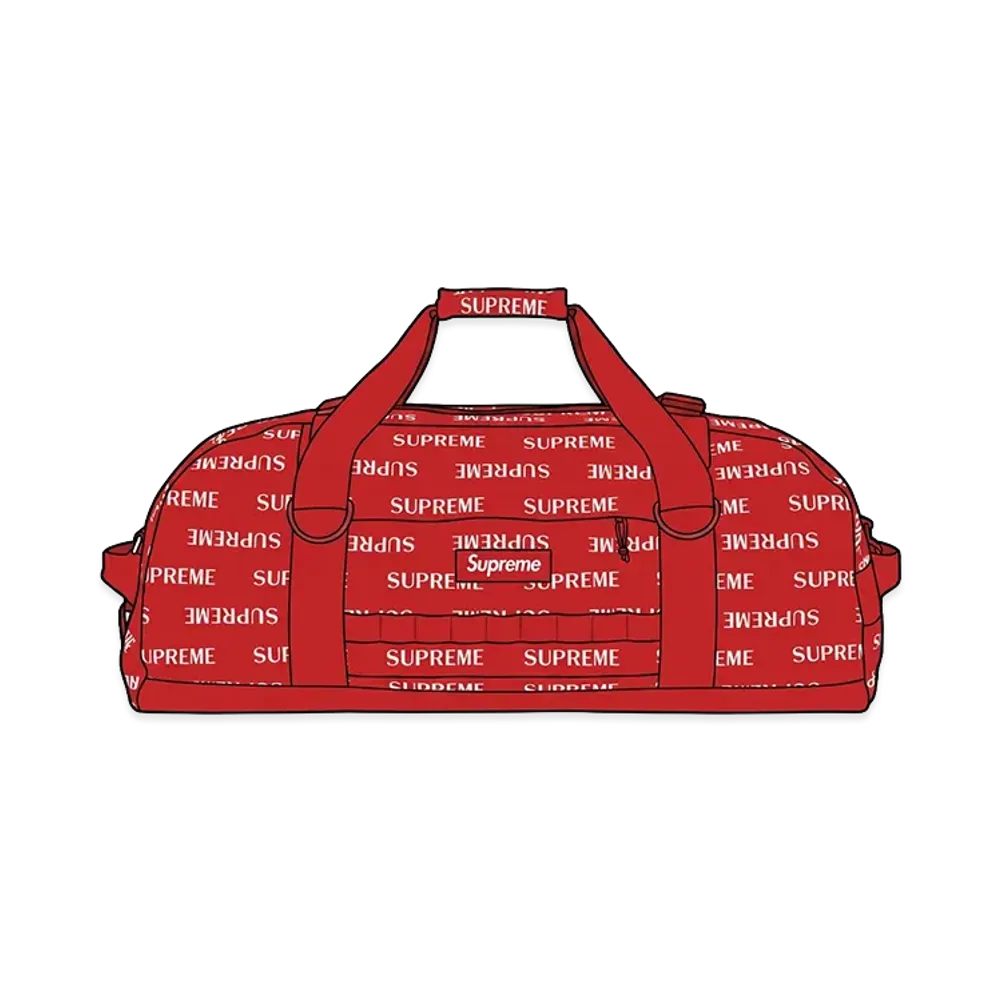 Supreme Large Duffle Bag "Red"