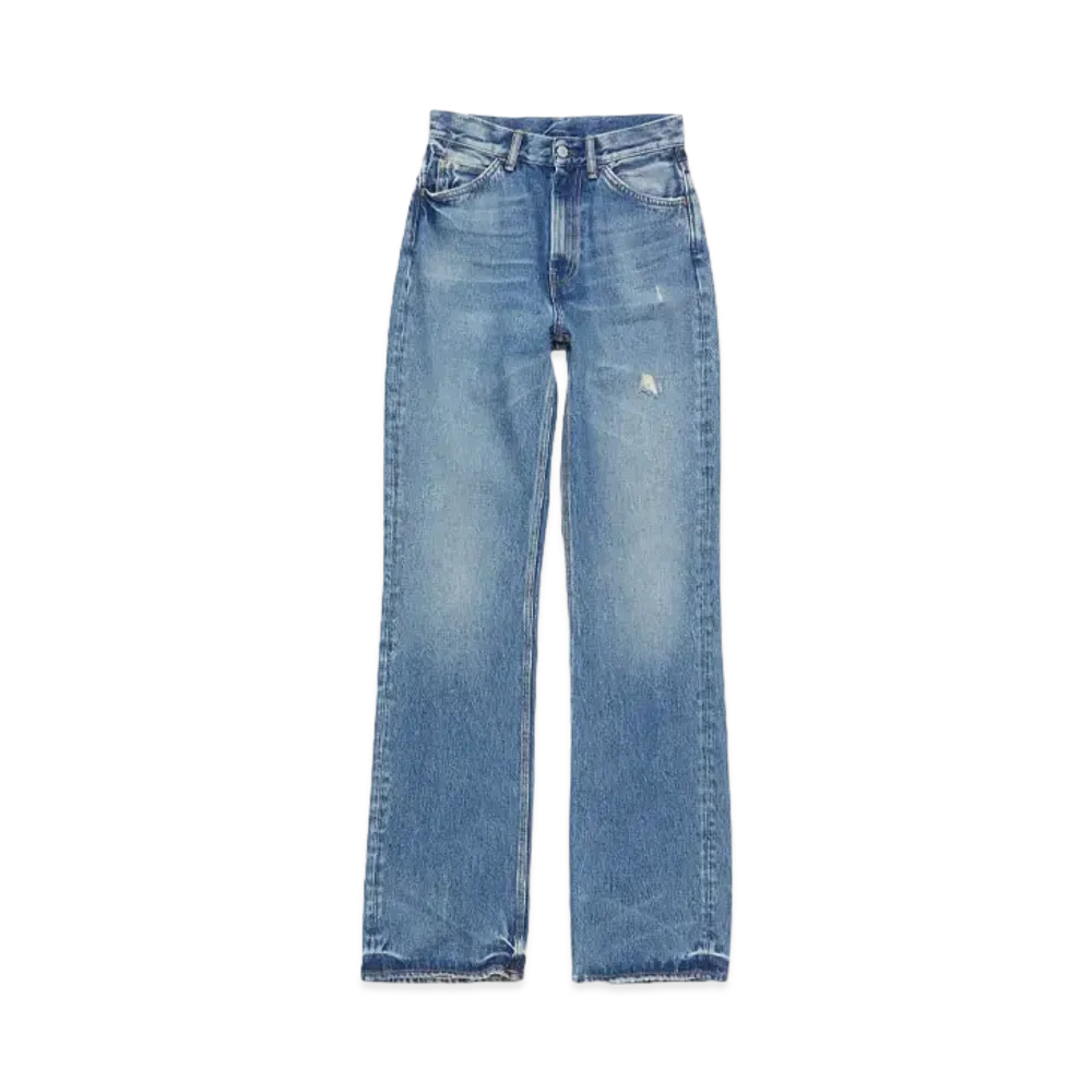 Acne Studios Regular Fit Jeans - 1977 "Mid Blue"